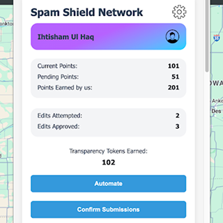 secure and optimized Chrome extension for Google Maps data reporting