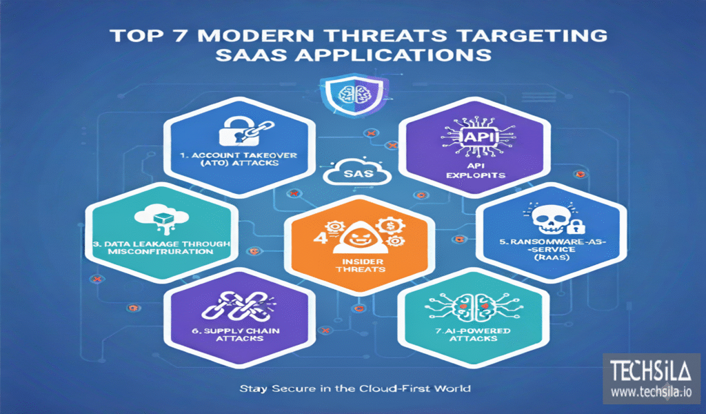 Top 7 Modern Security Threats Targeting SaaS Applications in 2025