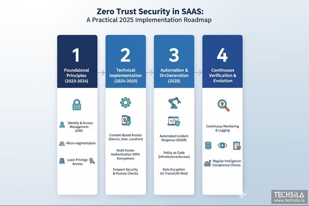Zero Trust Roadmap for SaaS 