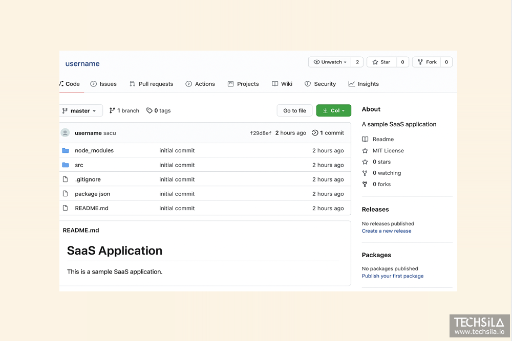 Git for SaaS collaboration.