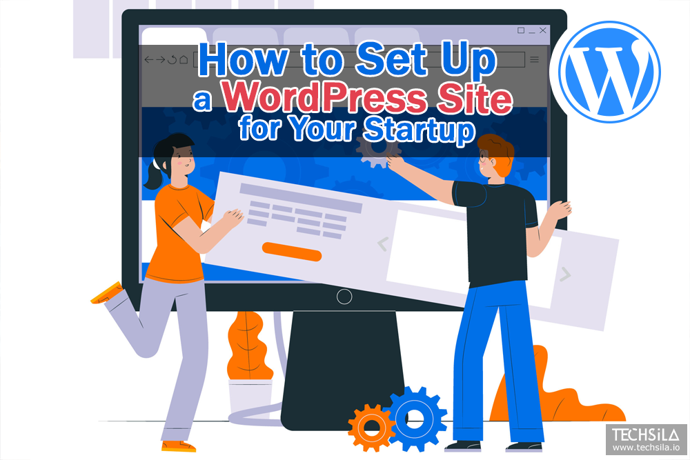 WordPress site for your startup – modern startup website design