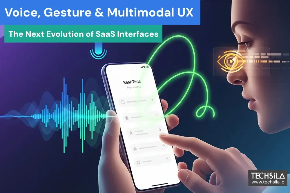 Voice, Gesture & Multimodal UX: The Next Evolution of SaaS Interfaces