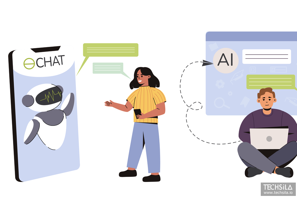 Customer service powered by conversational AI delivering real-time support